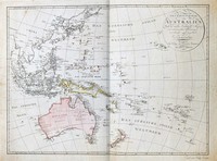 General-Charte von Australien. Nach den neuesten Entdeckungs-Reisen und astronomischen Bestimmungen…