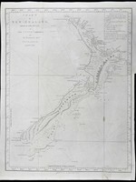 Chart of New Zealand Explored in 1769 and 1770 by Lieut. J. Cook Commander of His Majesty's Bark Endeavour