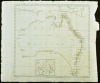 A New Chart of New Holland on which are delineated New South Wales, and a plan of Botany Bay